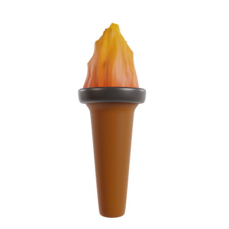 Torch  3D Icon