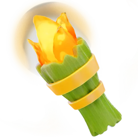 Torch  3D Icon
