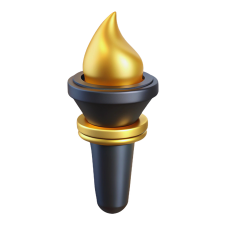 Torch  3D Icon