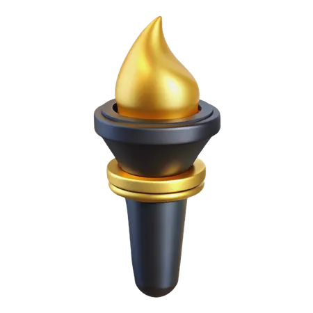 Torch  3D Icon