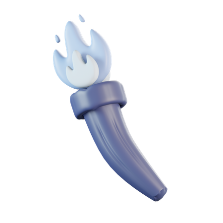 Torch  3D Icon