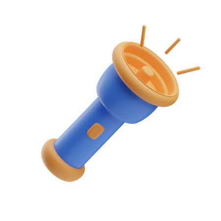 Torch  3D Icon