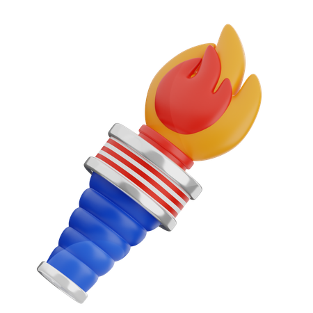 Torch  3D Icon