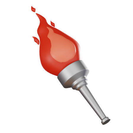 Torch  3D Icon