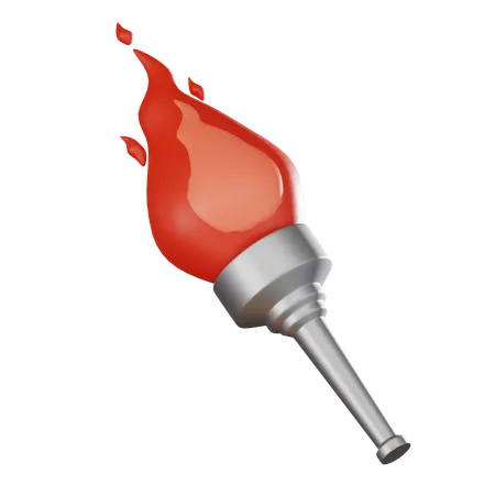 Torch  3D Icon