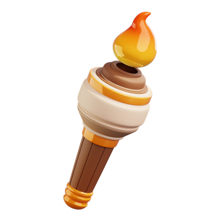 Torch  3D Icon