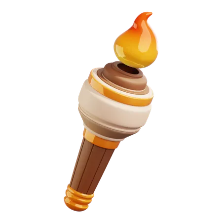 Torch  3D Icon