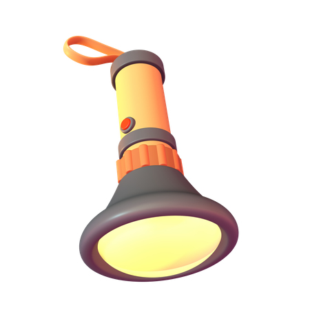 Torch  3D Icon