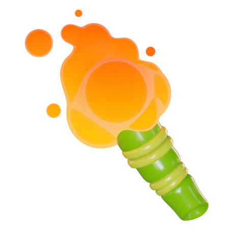 Torch  3D Icon