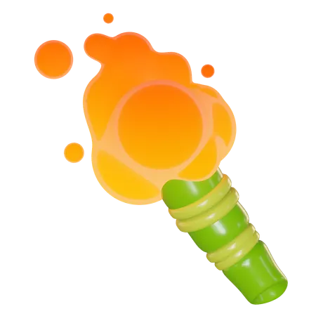 Torch  3D Icon