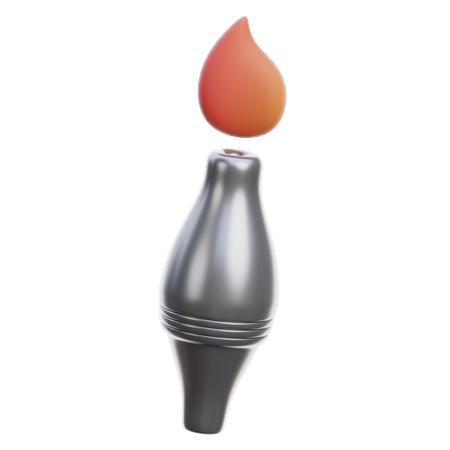 Torch  3D Icon