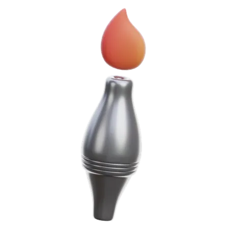 Torch  3D Icon