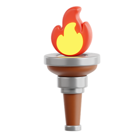Torch  3D Icon
