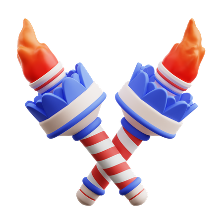 Torch  3D Icon