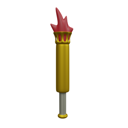 Torch  3D Icon