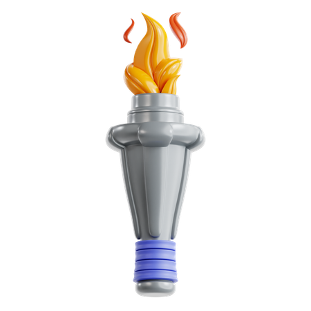 Torch  3D Icon