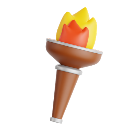 Torch  3D Icon