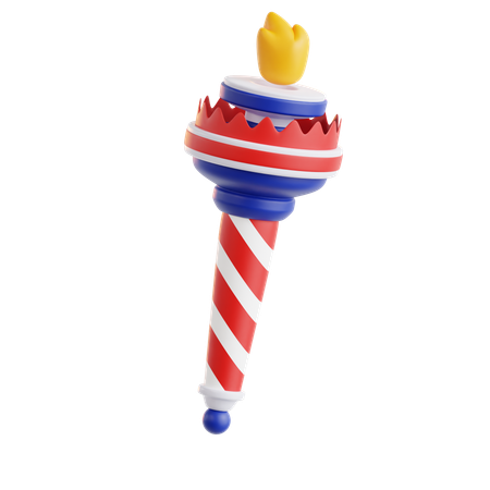 Torch Liberty  3D Icon