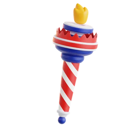 Torch Liberty  3D Icon