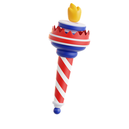 Torch Liberty  3D Icon