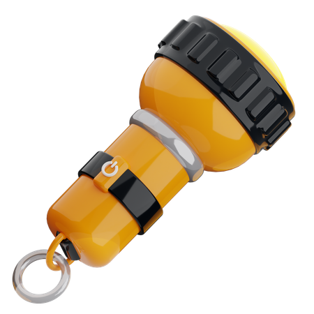 Torch Light  3D Icon