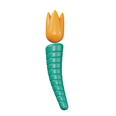 Torche  3D Icon