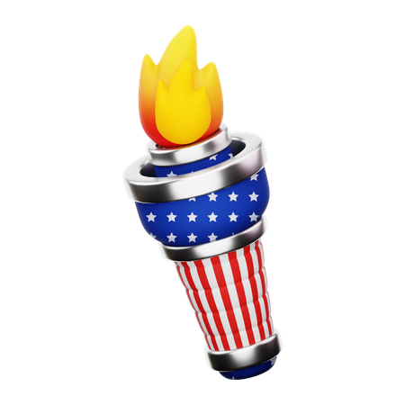 Torche  3D Icon