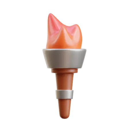Torche  3D Icon