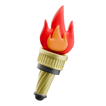 Torche  3D Icon