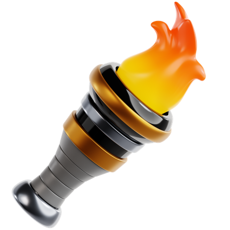 Torche  3D Icon