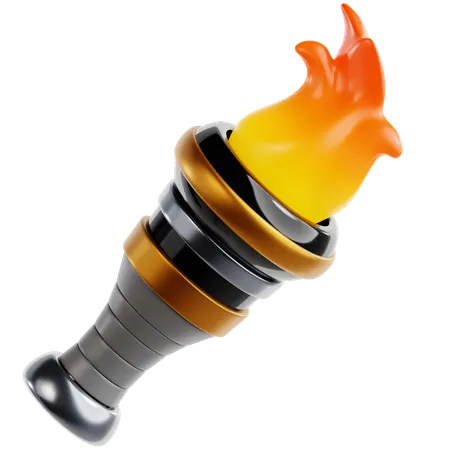 Torche  3D Icon