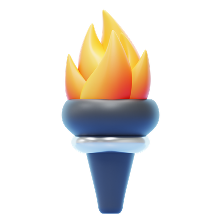 Torche  3D Icon