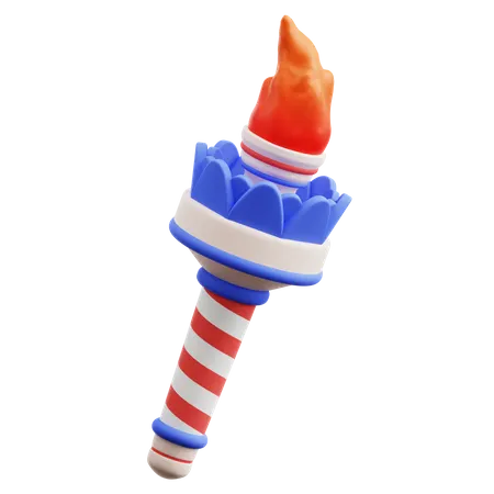 Torche  3D Icon