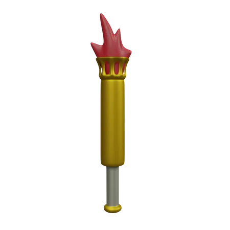 Torche  3D Icon