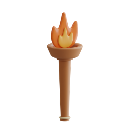 Torche  3D Icon