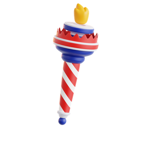 Liberté de la torche  3D Icon