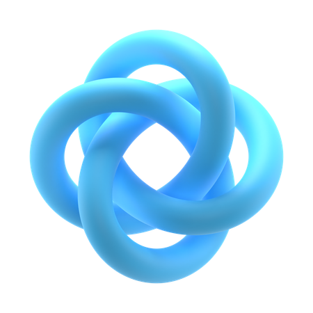 Noeud de tore  3D Icon