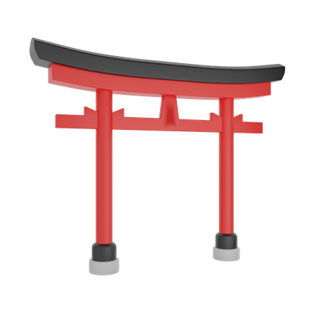 Torii Gate  3D Icon