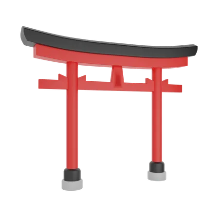 Torii Gate  3D Icon