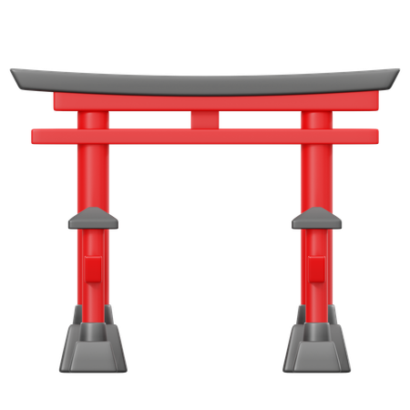 Torii Gate  3D Icon