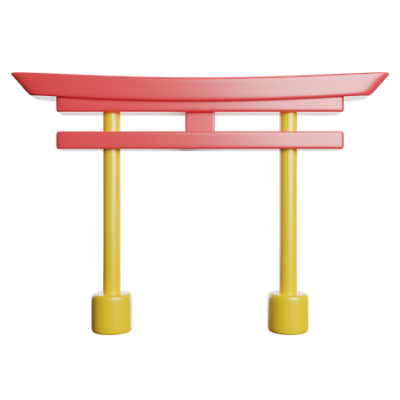 Torii Gate  3D Icon