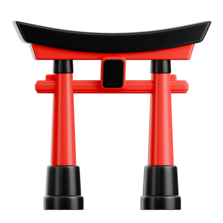 Torii Gate  3D Icon