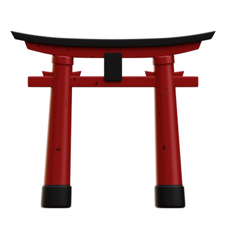 Torii Gate  3D Icon