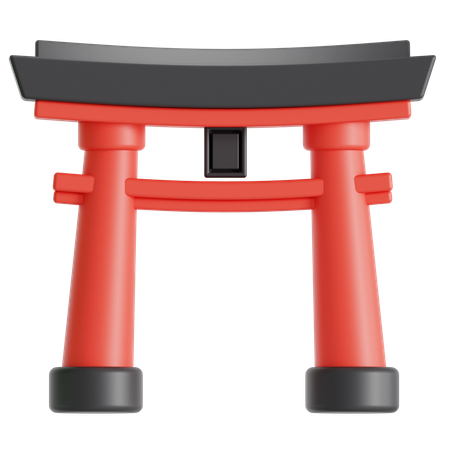 Torii gate  3D Icon
