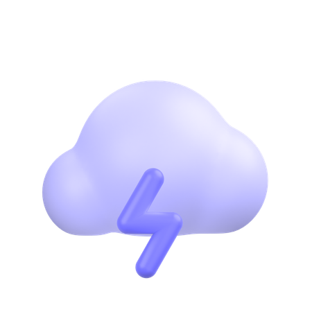 Clima de tormenta  3D Icon