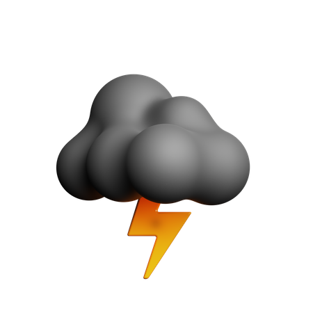 Tormenta nocturna  3D Icon