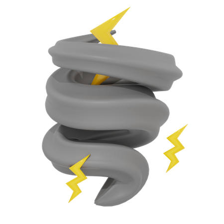 Tornade  3D Icon