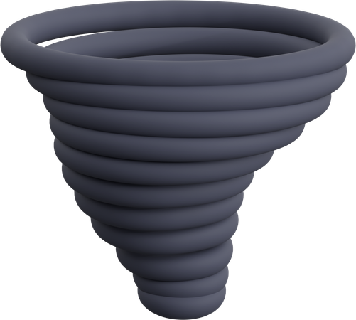 Tornade  3D Icon