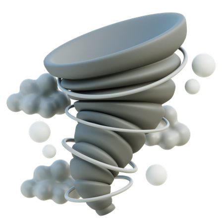 Tornade  3D Icon