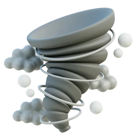 Tornade  3D Icon